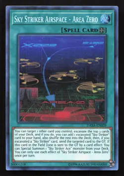 Sky Striker Airspace - Area Zero DASA-EN039 Dark Saviors LP Yu-Gi-Oh Card TCG - Image 1