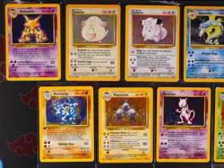 MP/HP (Unlimited) NEAR-COMPLETE Pokemon 13/16 HOLO-RARE Card BASE 102 Set WOTC#4 - Image 2