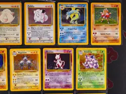 MP/HP (Unlimited) NEAR-COMPLETE Pokemon 13/16 HOLO-RARE Card BASE 102 Set WOTC#4 - Image 3