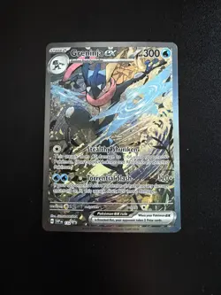 Greninja ex 132 Sv: Scarlet & Violet Promo Cards Holo NM - Image 1