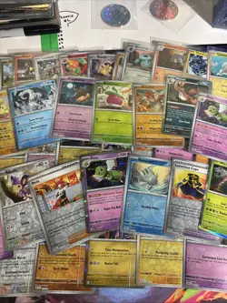 HUGE 40++ Card Pokemon Reverse Holo/holo Lot No Energy No Common All Mint - Image 5