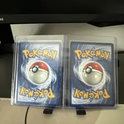 First Edition Tentacool And Tentacruel Fossil Vintage Pokemon Cards NM - Image 2