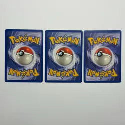 Pokemon TCG Caterpie Metapod Butterfree 3-Card Evolution Lot WOTC Vintage 1999 - Image 2