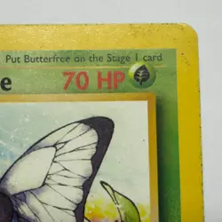 Pokemon TCG Caterpie Metapod Butterfree 3-Card Evolution Lot WOTC Vintage 1999 - Image 3