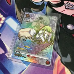 C.C. - Winner Card - Union Arena - Champion Promo English - CGH-1-077 Code Geass - Image 3