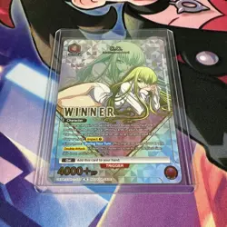 C.C. - Winner Card - Union Arena - Champion Promo English - CGH-1-077 Code Geass - Image 4