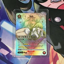 C.C. - Winner Card - Union Arena - Champion Promo English - CGH-1-077 Code Geass - Image 5