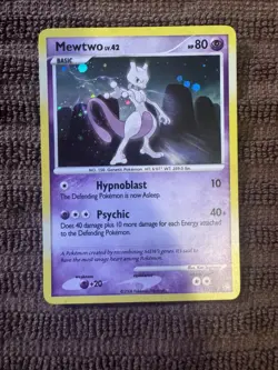Pokemon Card Mewtwo Legends Awakened 11/146 Holo Rare 80 HP English 2008 - Image 1
