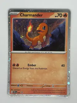 Charmander - 047 (Cosmos Holo) 047 Sv: Scarlet & Violet Promo Cards Holo - Image 1
