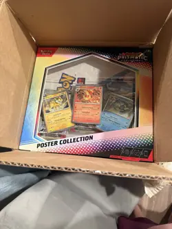 Pokemon TCG Prismatic Evolutions Poster Collection Factory Sealed Case - Image 2