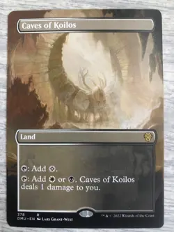 Caves of Koilos 378 - MTG - Dominaria United - NM Borderless FREE SHIPPING - Image 1