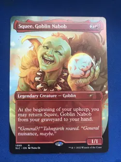 1x Squee, Goblin Nabob x1 MTG Secret Lair 30th Anniversary Countdown Kit Magic - Image 1
