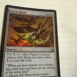 Storm Herd Guildpact Foil Mtg - Image 2