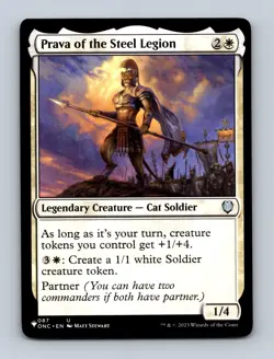 Prava of the Steel Legion The List Reprints Non-Foil MTG NM - Image 1