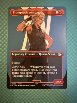 Mtg FIN Final Fantasy - Prompto Argentum -NM - Image 1