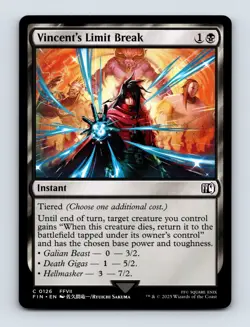 Vincent's Limit Break C FINAL FANTASY 126 NM/LP - Image 1