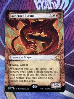 Spinerock Tyrant (Showcase) MTG: Lorwyn Eclipsed - Image 1