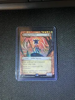 MTG Hexing Squelcher Borderless Showcase Non-Foil Lorwyn Eclipsed - Image 1
