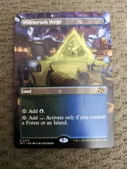 Magic the Gathering #375 Willowrush Verge - Image 1