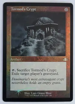 Tormod's Crypt (Retro) (Foil) - NM - Dominaria Remastered - 388 - MTG - Magic - Image 1