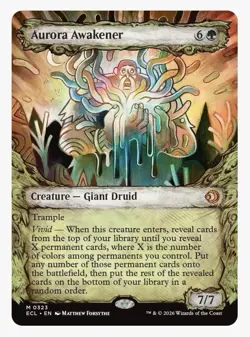 Aurora Awakener (Showcase) Lorwyn Eclipsed Regular - Image 1