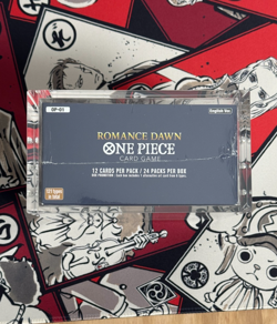 One Piece Romance Dawn Booster Box OP-01 Blue Bottom Sealed with Acrylic Case - Image 5