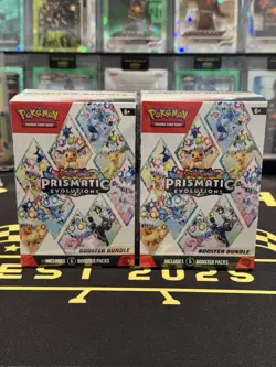 Pokemon TCG Prismatic Evolutions Booster Bundle -X2- New Factory Sealed - Image 1