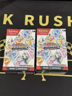 Pokemon TCG Prismatic Evolutions Booster Bundle -X2- New Factory Sealed - Image 2