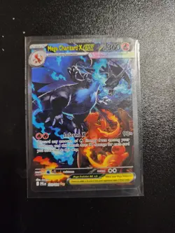 Mega Charizard X EX SIR 125/094 (English) Phantasmal Flames Pokemon TCG - Image 1