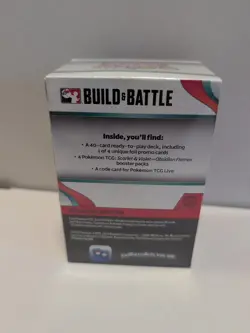 Pokemon TCG Scarlet & Violet Obsidian Flames Build & Battle Box Factory Sealed - Image 2
