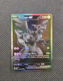 Zekrom EX Black Bolt 172/086 BWR English, NM FRESH PULLED Pokemon TCG - Image 1