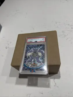 1999 Topps Pokemon Tv Poliwrath #62 PSA 9 - Image 2