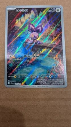 Noibat 169/159 Illustration Rare Journey Together Pokemon NM JTG TCG - Image 3