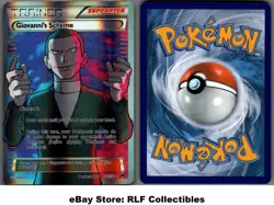 2015 Pokemon, XY BREAKthrough, #162/162 Giovanni's Scheme, Full Art Ultra Rare - Image 1