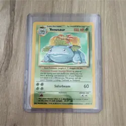 Pokemon TCG Venusaur Base Set Holo Rare 15/102 English 100HP 1999-2000 Wizards - Image 1