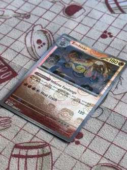 Pokemon TCG Emboar 013/086 Masterball Reverse White Flare - Image 2