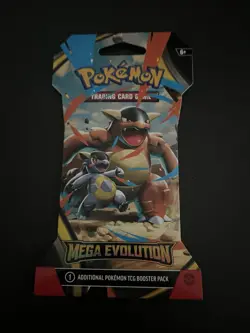 (VERY HEAVY) 32.99g Pokemon TCG Mega Evolution Sleeved Booster Pack (SEALED)✅ - Image 2
