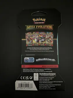 (VERY HEAVY) 32.99g Pokemon TCG Mega Evolution Sleeved Booster Pack (SEALED)✅ - Image 4