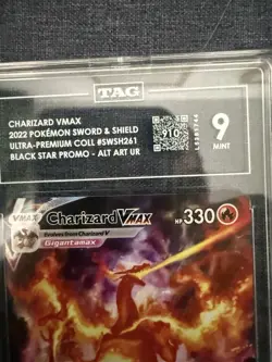 Pokemon Sword And Shield Charizard Vmax SWSH261 Tag 9 - Image 3