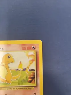 1999 Pokemon German Base Set 1st Edition Glumanda Charmander 46/102 - Image 3