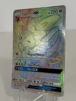 Pokemon TCG Sylveon GX 158/145 Full Art Ultra Rare Guardians Riding 2017 [VLP] - Image 4