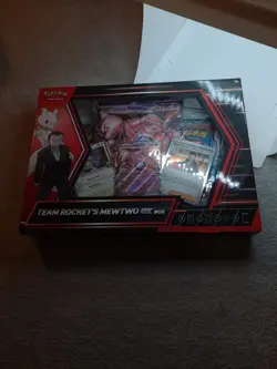 Pokemon TCG Team Rocket’s Mewtwo Ex Box - New and Sealed - Image 4