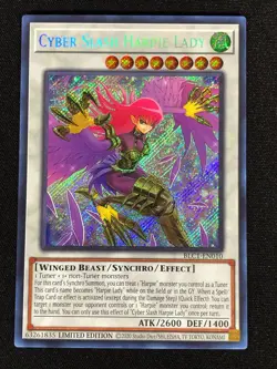 Yugioh Cyber Slash Harpie Lady BLC1-EN010 Secret (NM) - Image 1