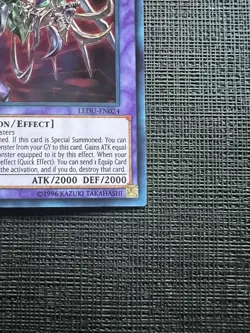 Yugioh Cyberdarkness Dragon LEDU-EN024 Super Rare 1st Ed NM - Image 4