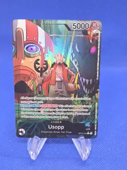 One Piece Royal Blood Usopp OP10-042 Parallel Alternate Alt Art Leader NM - Image 1