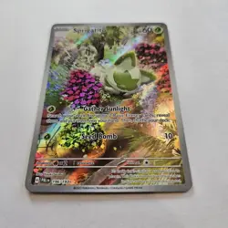 Pokemon TCG Sprigatito Scarlet & Violet Paldea Evolved Holo Card 196/193 - Image 2