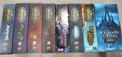 World of Warcraft TCG Raid Decks Lot of 8 Sealed & Open Mixed Black Temple +More - Image 1