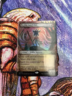 Hexing Squelcher - Showcase - FOIL - Lorwyn Eclipsed NM - MTG Magic - Image 1