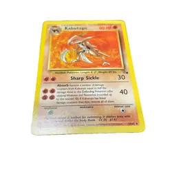 Vintage 1999 Rare Pokemon Kabutops 24/62 Fossil Set TCG Non Holo Rare - Image 1