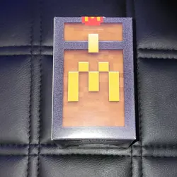 2025 McDonald's Minecraft Movie Fry Helmet Happy Meal Toy With Unused Code Card - Image 2